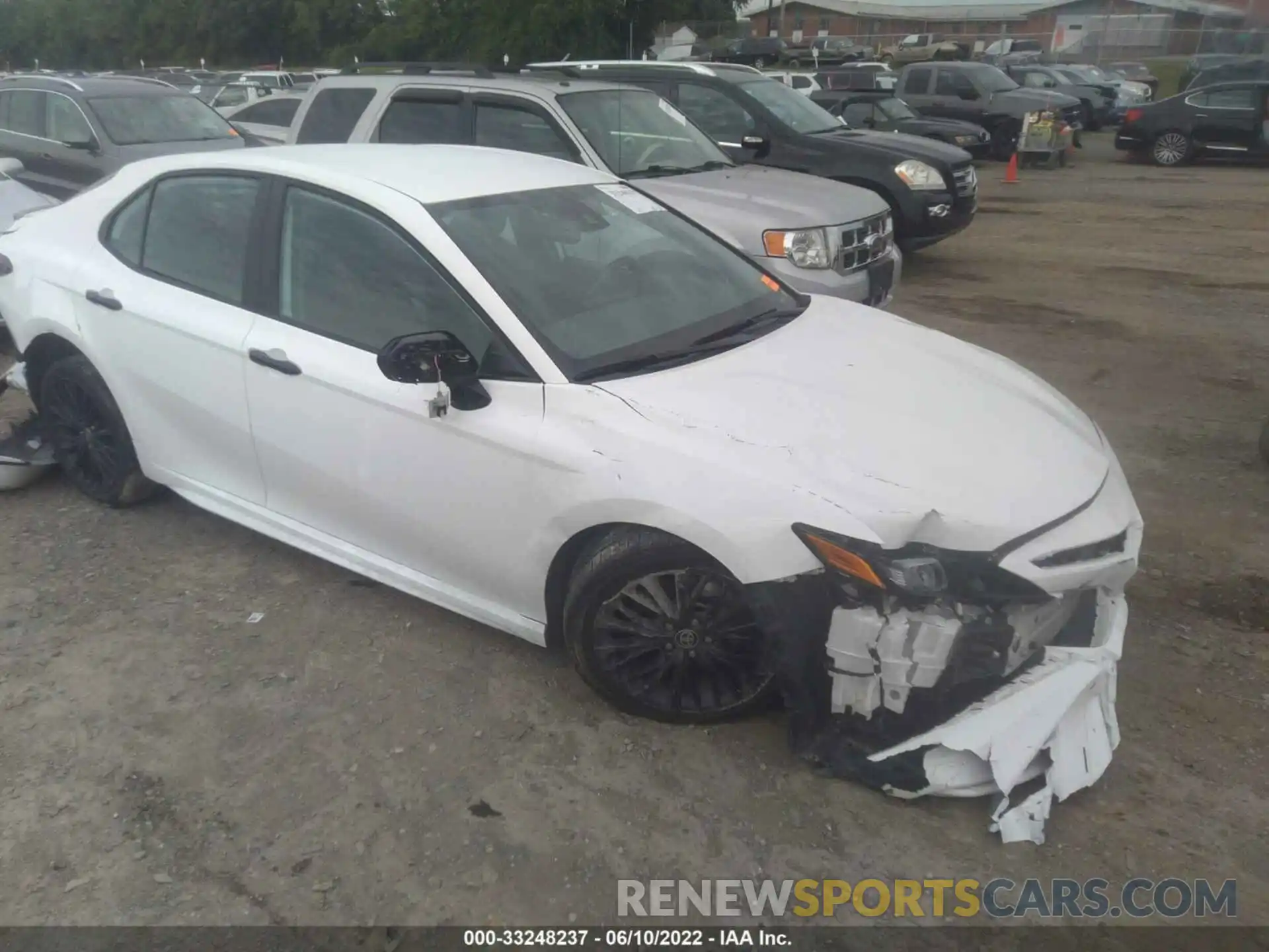 1 Photograph of a damaged car 4T1T11BK8MU042974 TOYOTA CAMRY 2021