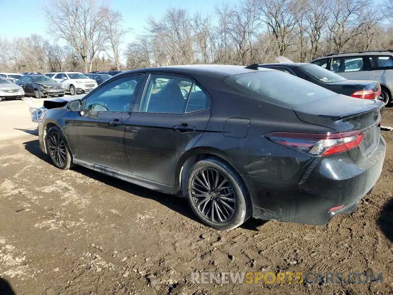 2 Photograph of a damaged car 4T1T11BK9MU039193 TOYOTA CAMRY 2021