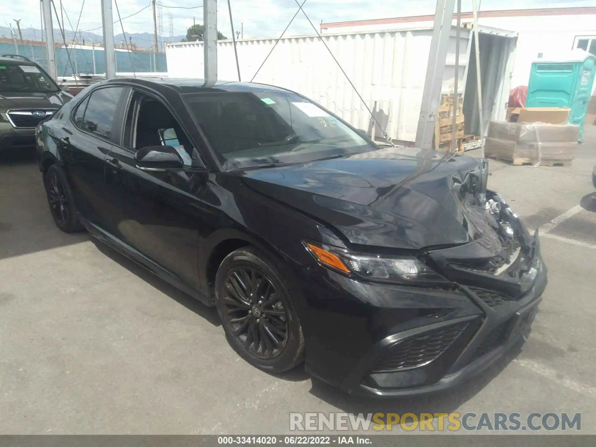 1 Photograph of a damaged car 4T1T11BK9MU040361 TOYOTA CAMRY 2021