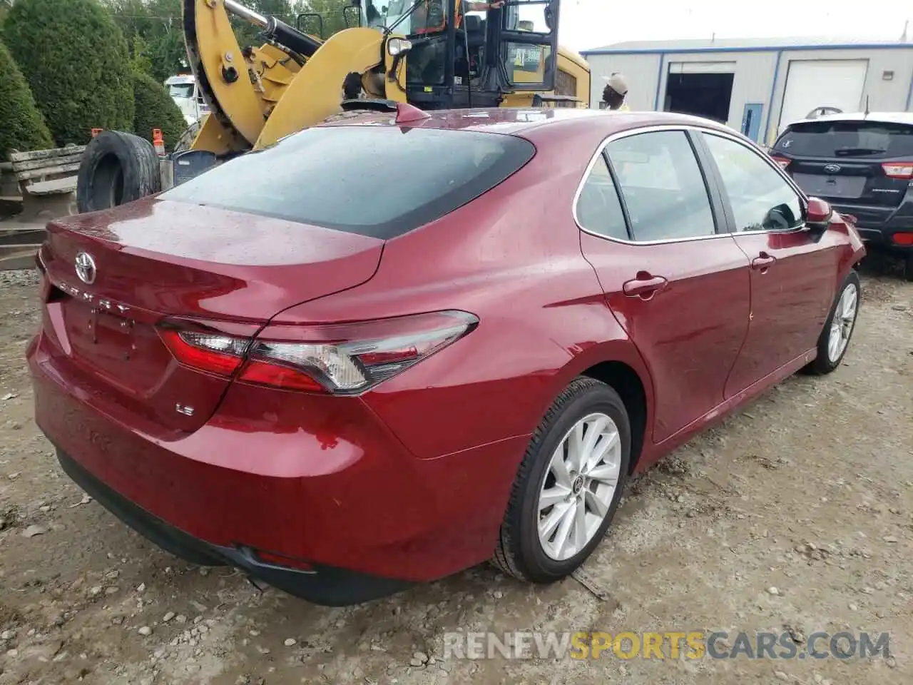 4 Photograph of a damaged car 4T1C11AK0NU053812 TOYOTA CAMRY 2022