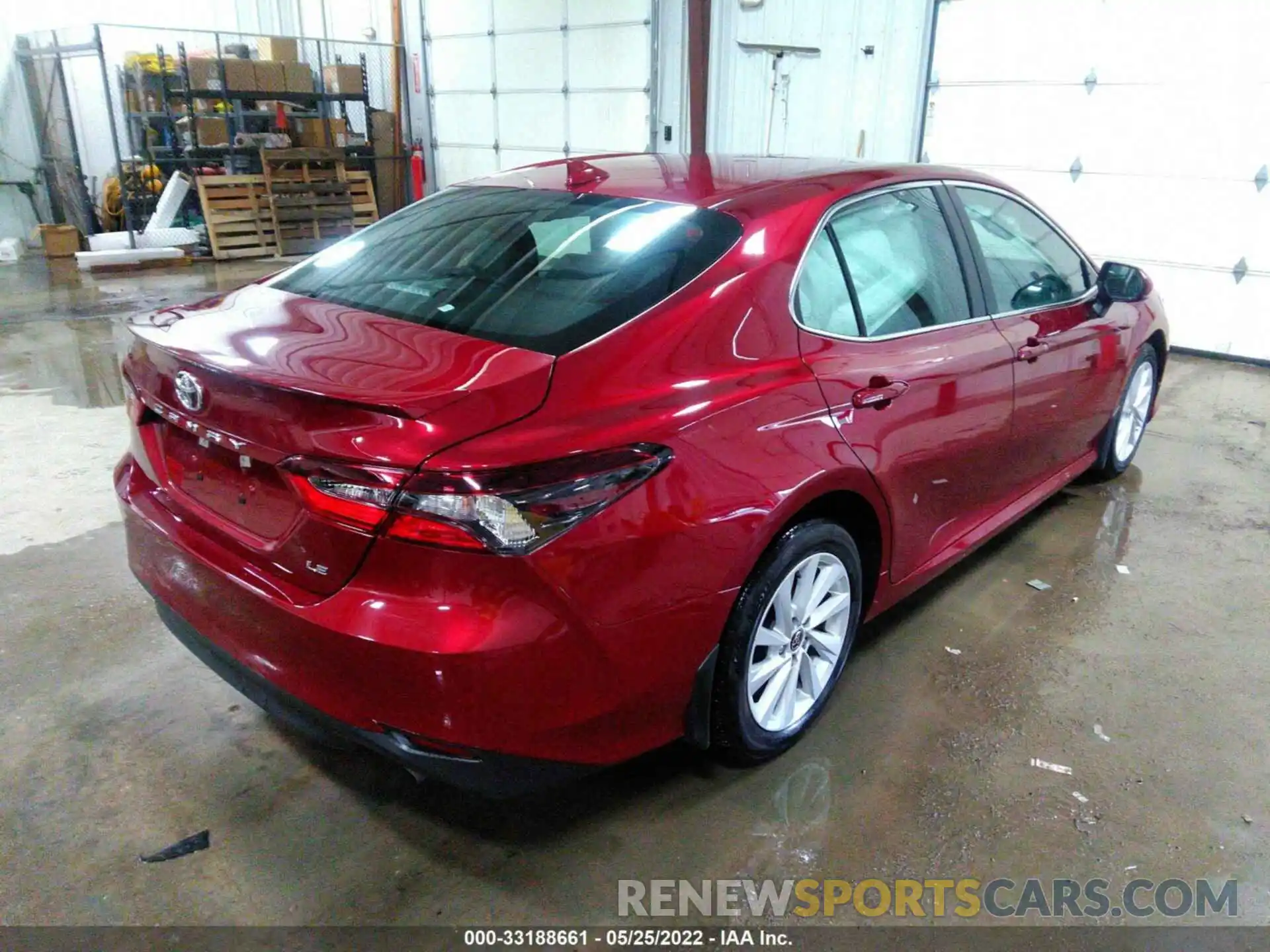 4 Photograph of a damaged car 4T1C11AK0NU622450 TOYOTA CAMRY 2022