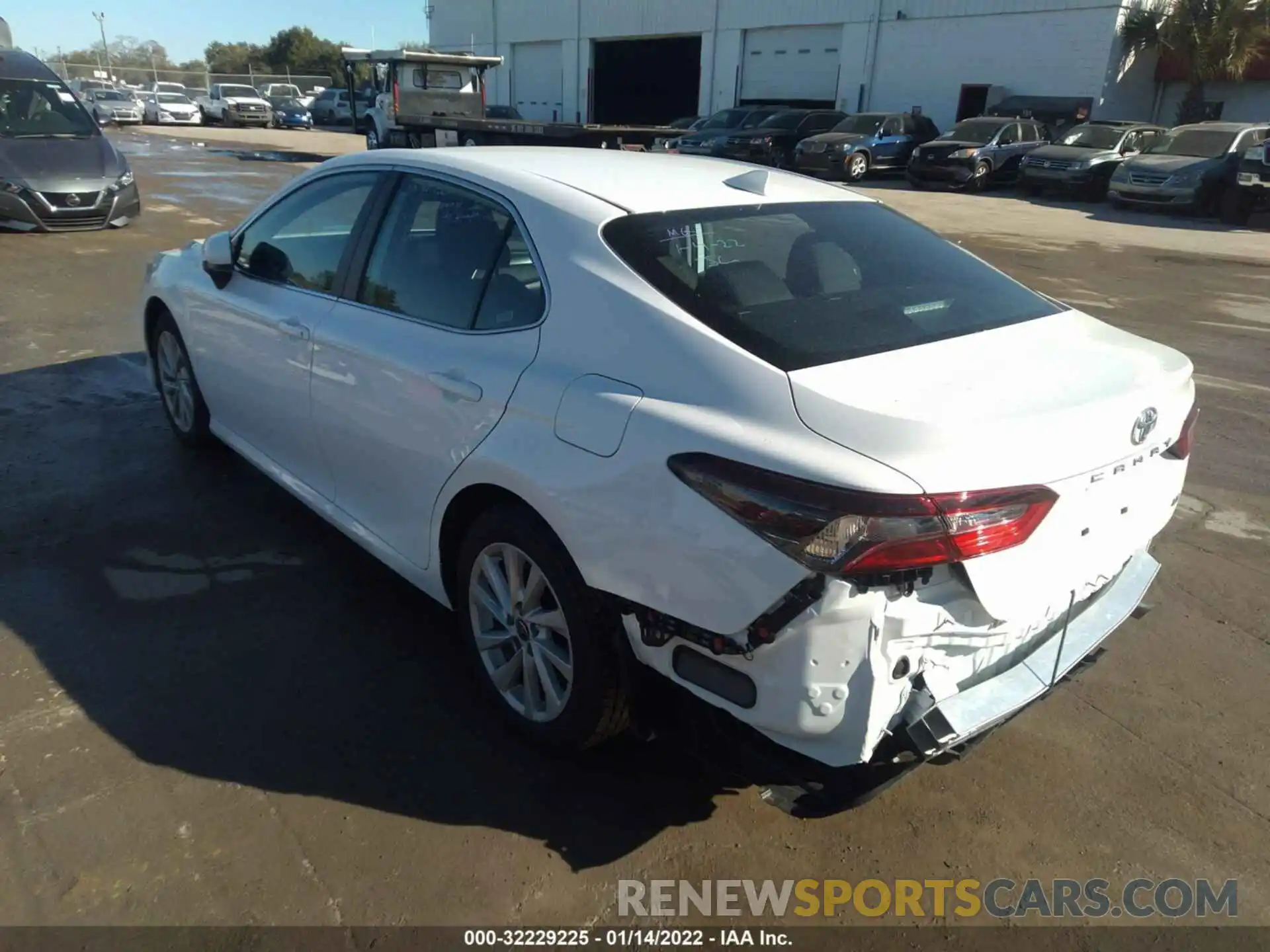 3 Photograph of a damaged car 4T1C11AK0NU636882 TOYOTA CAMRY 2022