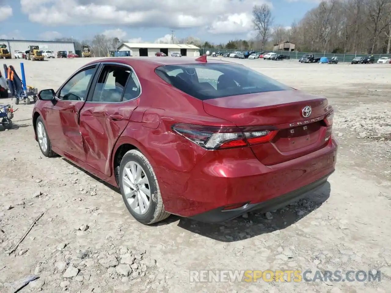 3 Photograph of a damaged car 4T1C11AK0NU639104 TOYOTA CAMRY 2022