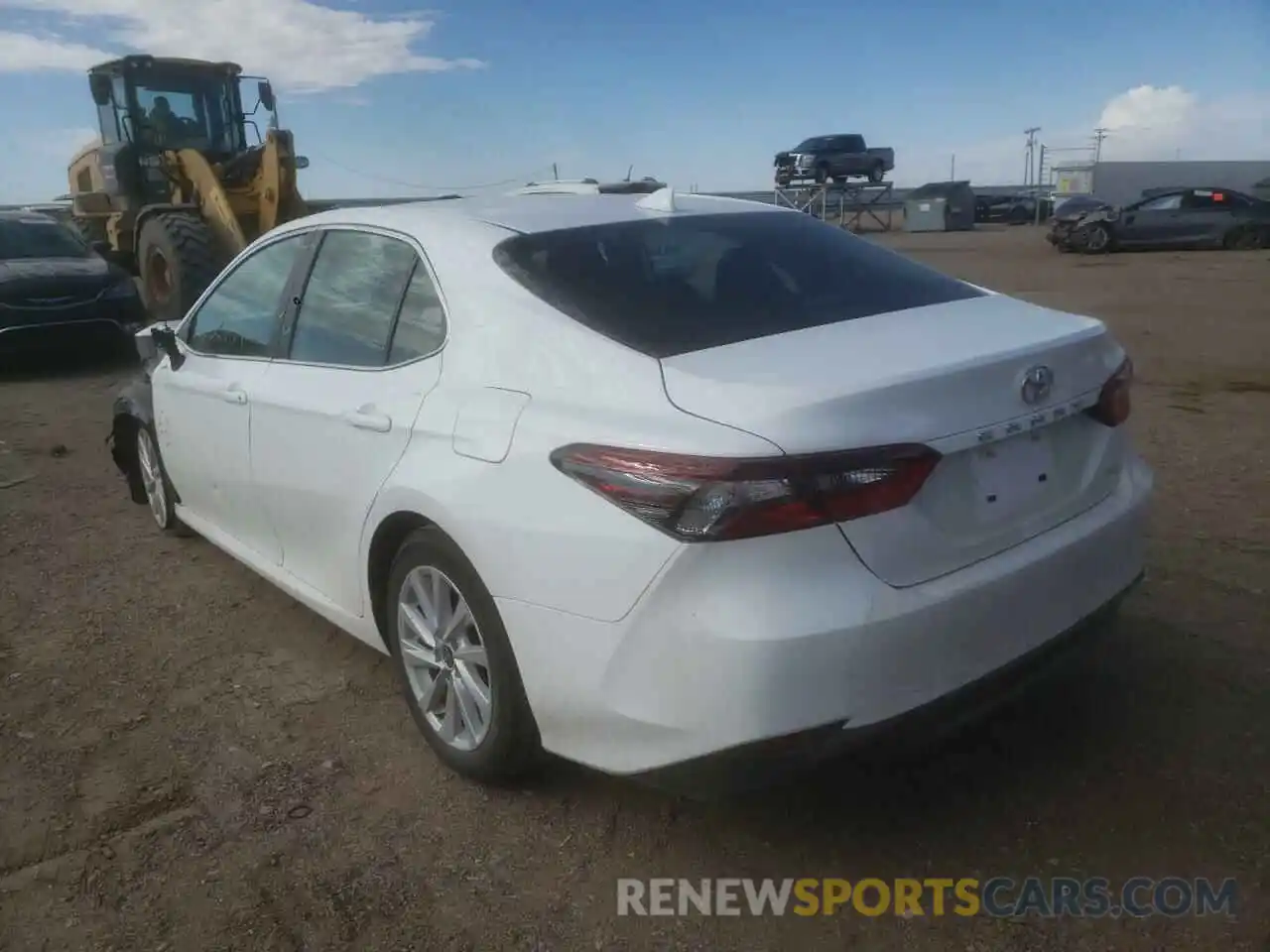 3 Photograph of a damaged car 4T1C11AK0NU646960 TOYOTA CAMRY 2022