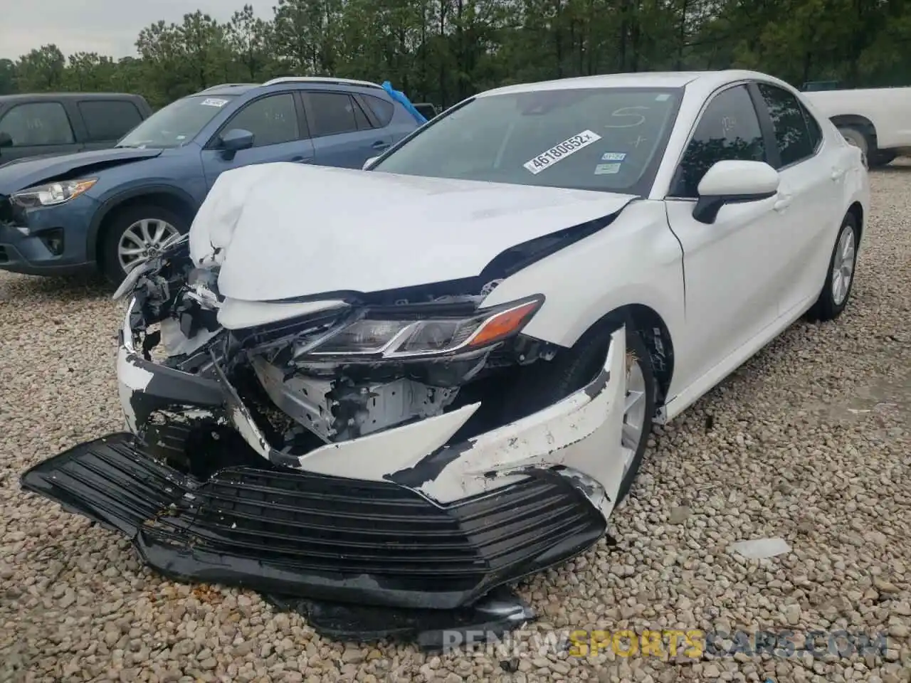 2 Photograph of a damaged car 4T1C11AK0NU649745 TOYOTA CAMRY 2022