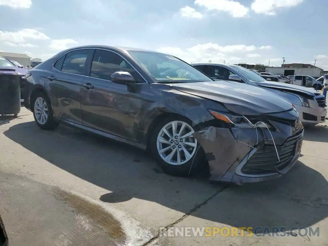 4 Photograph of a damaged car 4T1C11AK0NU656243 TOYOTA CAMRY 2022