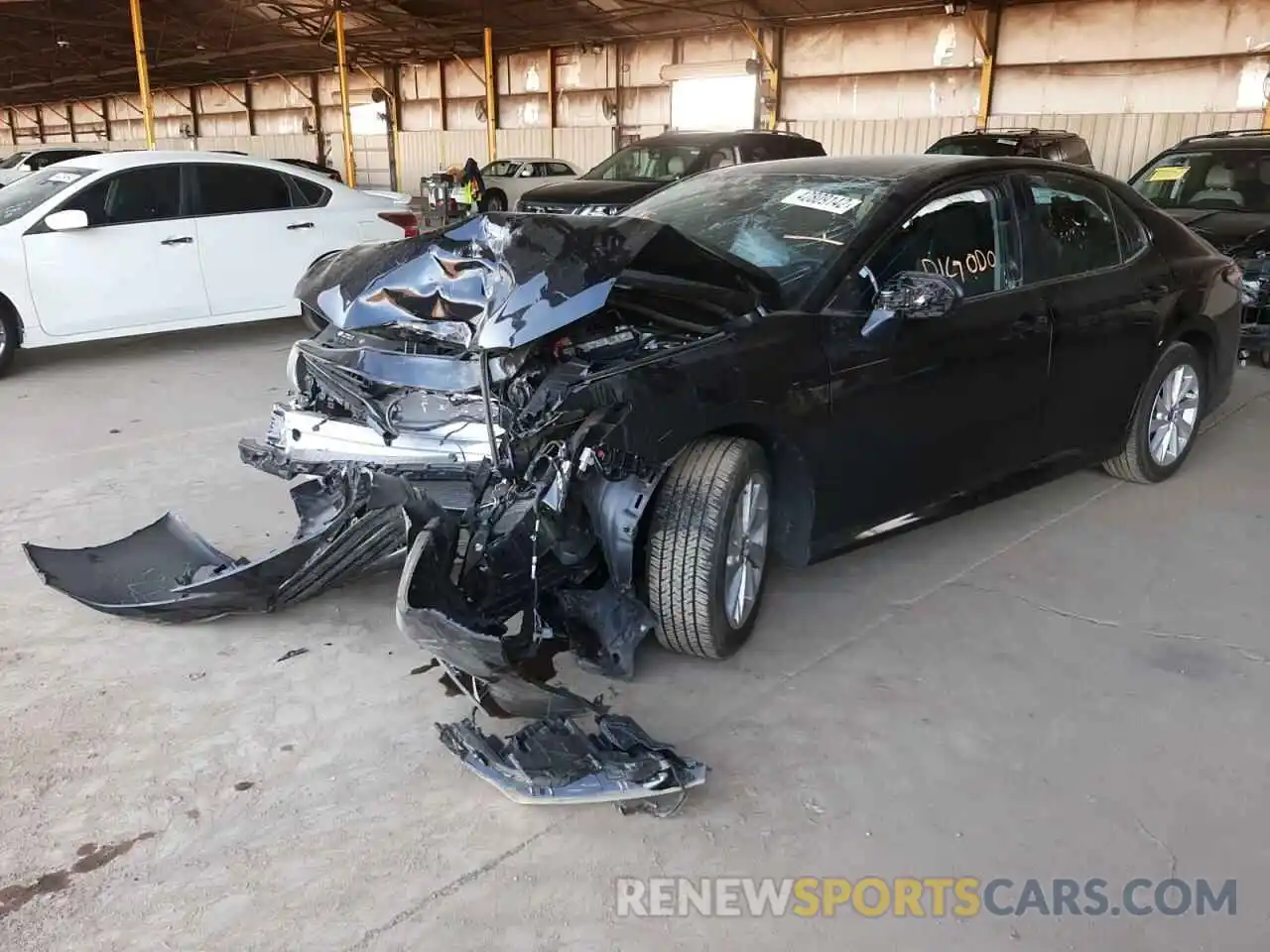 2 Photograph of a damaged car 4T1C11AK0NU656338 TOYOTA CAMRY 2022