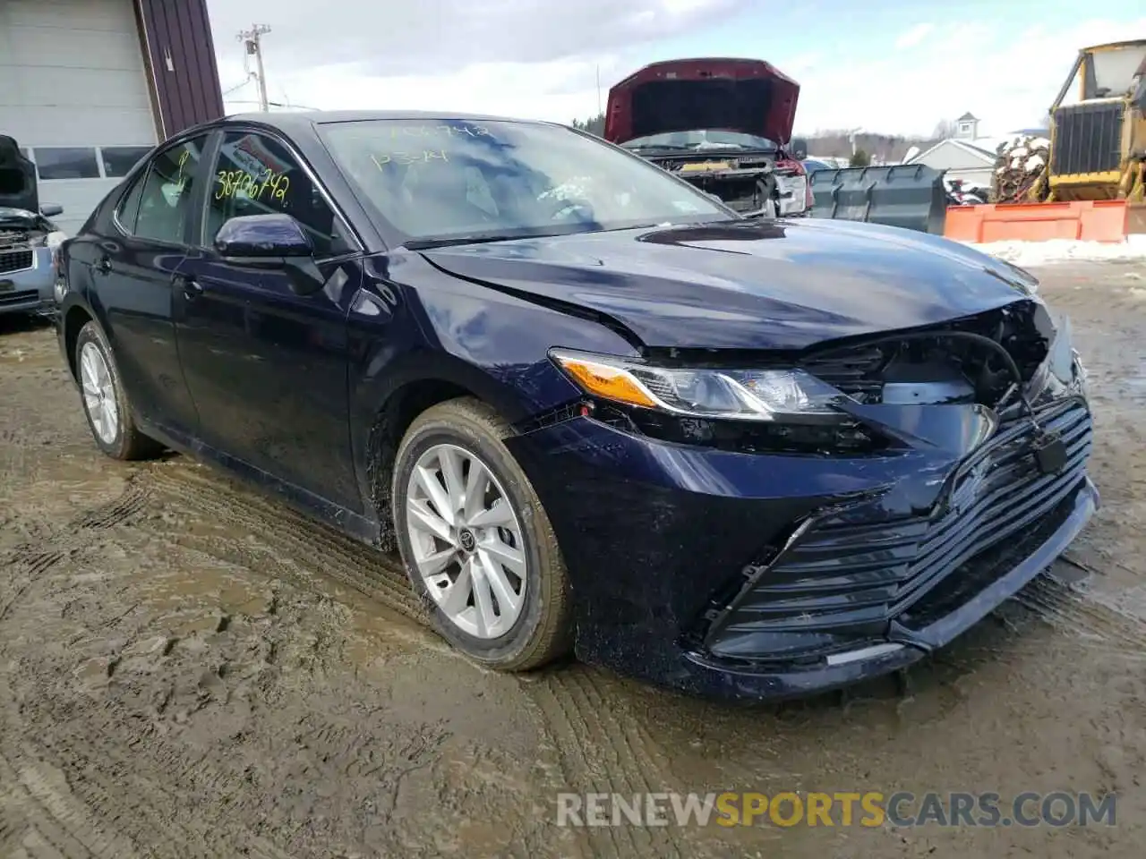 1 Photograph of a damaged car 4T1C11AK0NU667663 TOYOTA CAMRY 2022