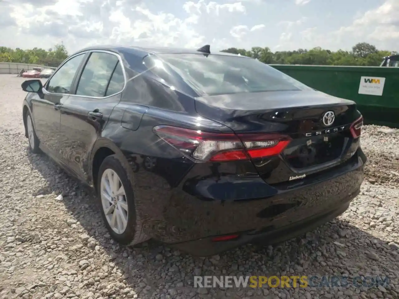 3 Photograph of a damaged car 4T1C11AK0NU688352 TOYOTA CAMRY 2022