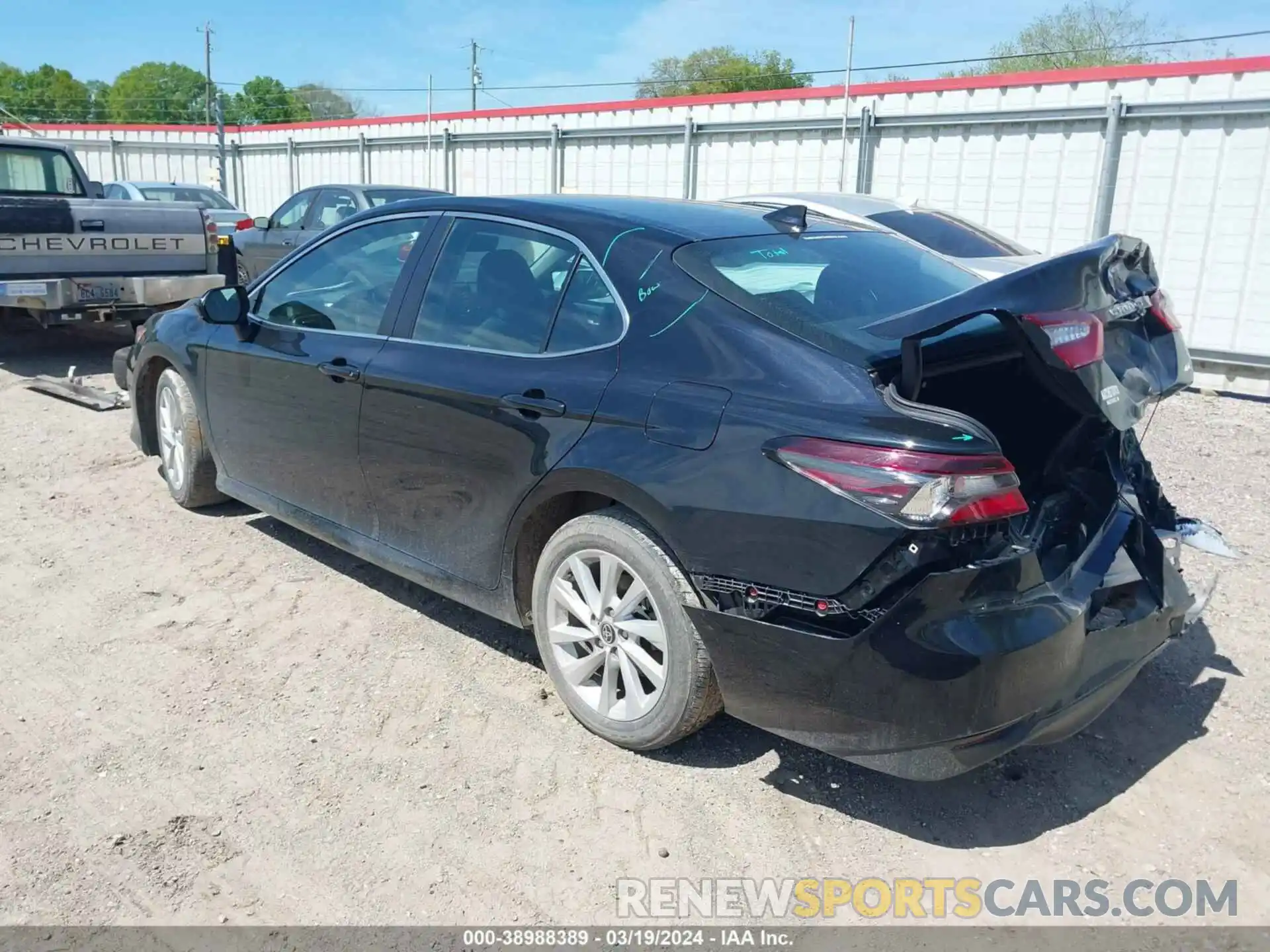 3 Photograph of a damaged car 4T1C11AK1NU013562 TOYOTA CAMRY 2022