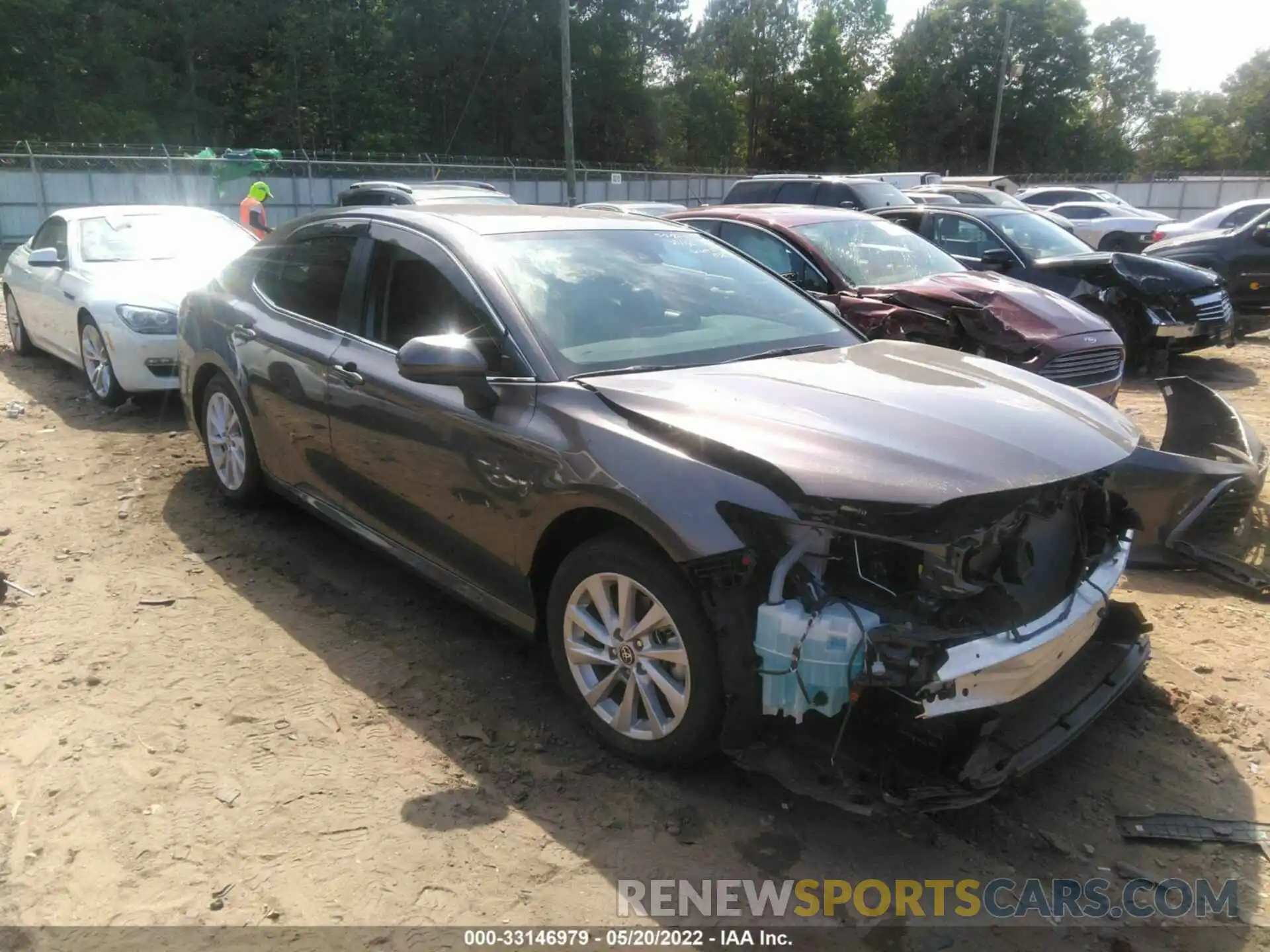 1 Photograph of a damaged car 4T1C11AK1NU032970 TOYOTA CAMRY 2022