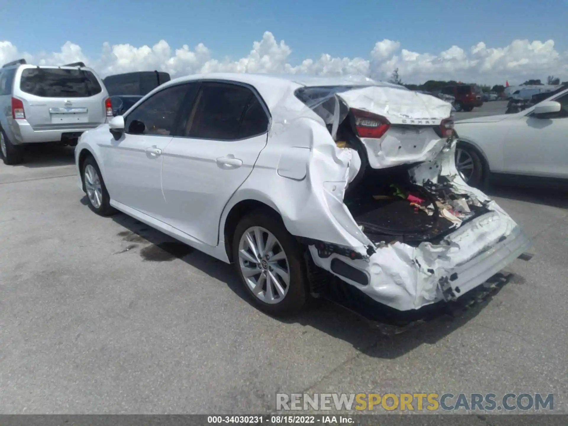 3 Photograph of a damaged car 4T1C11AK1NU632582 TOYOTA CAMRY 2022