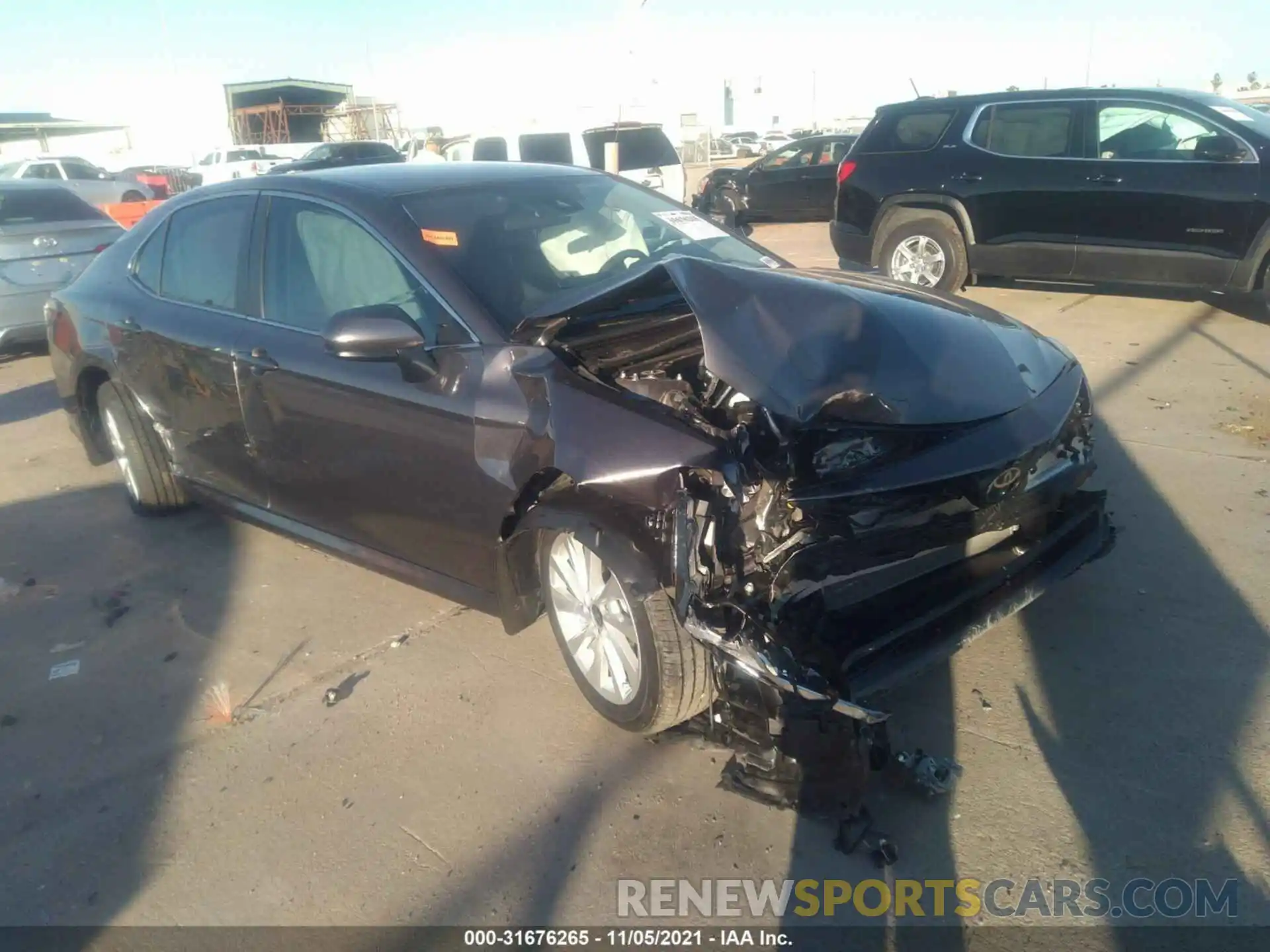 1 Photograph of a damaged car 4T1C11AK1NU634011 TOYOTA CAMRY 2022