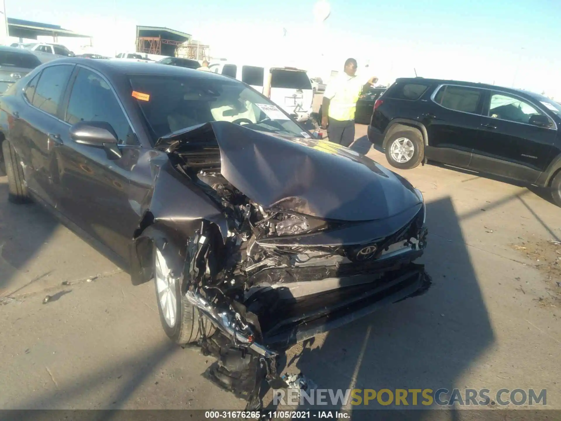 6 Photograph of a damaged car 4T1C11AK1NU634011 TOYOTA CAMRY 2022