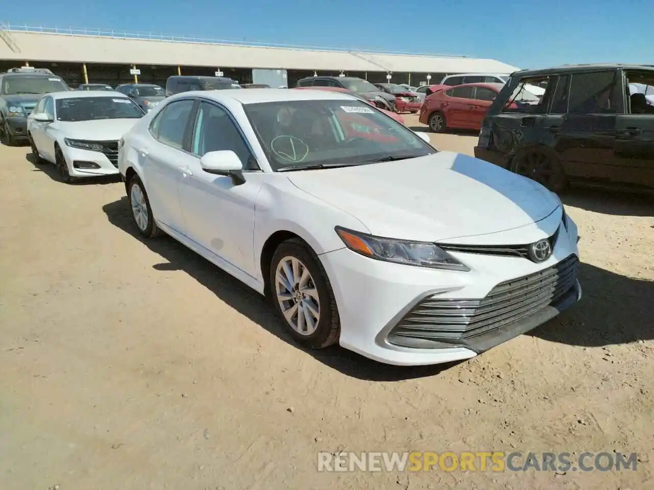 1 Photograph of a damaged car 4T1C11AK1NU641203 TOYOTA CAMRY 2022