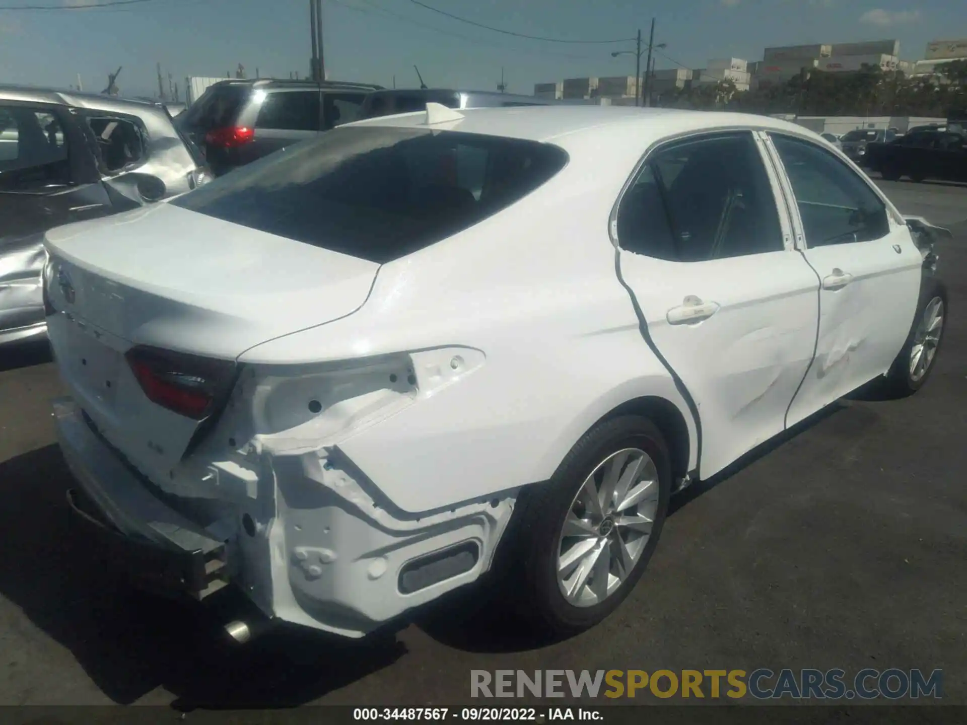 6 Photograph of a damaged car 4T1C11AK1NU655537 TOYOTA CAMRY 2022