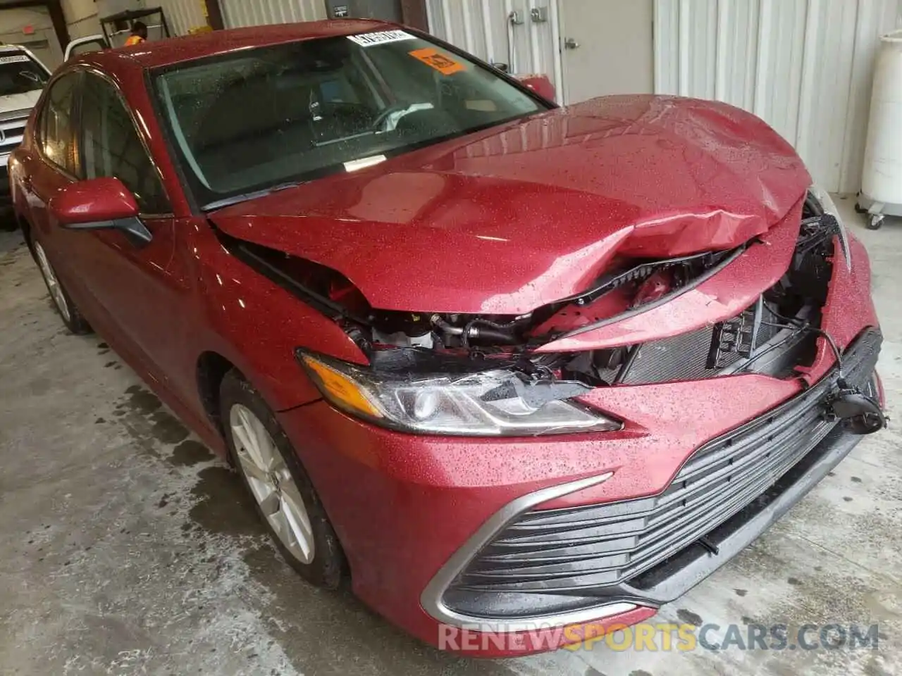 1 Photograph of a damaged car 4T1C11AK1NU658003 TOYOTA CAMRY 2022