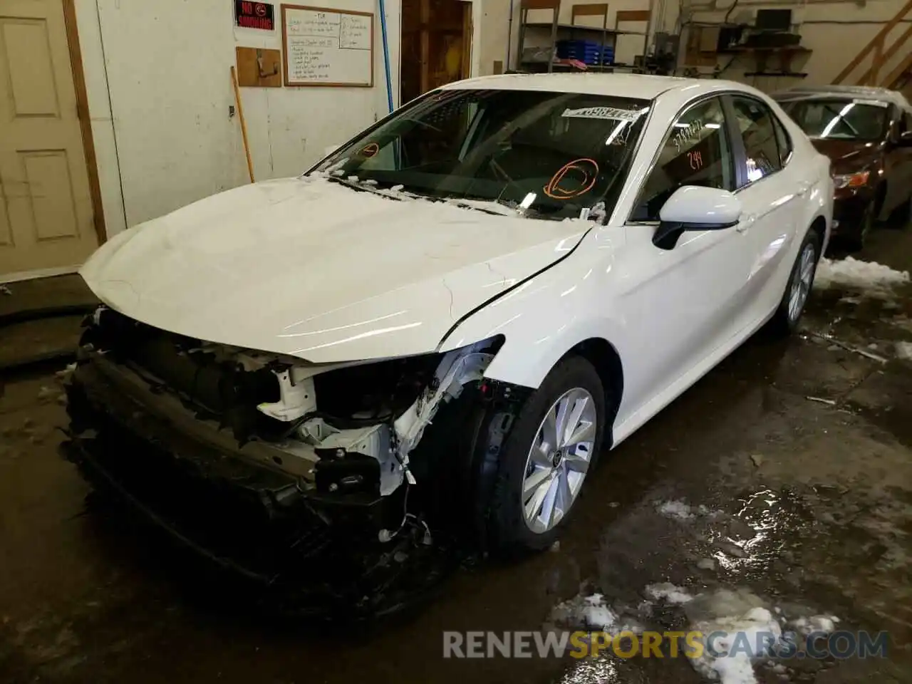 2 Photograph of a damaged car 4T1C11AK1NU666084 TOYOTA CAMRY 2022