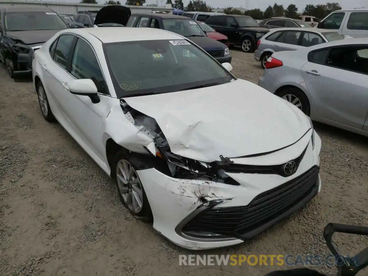 9 Photograph of a damaged car 4T1C11AK1NU666926 TOYOTA CAMRY 2022