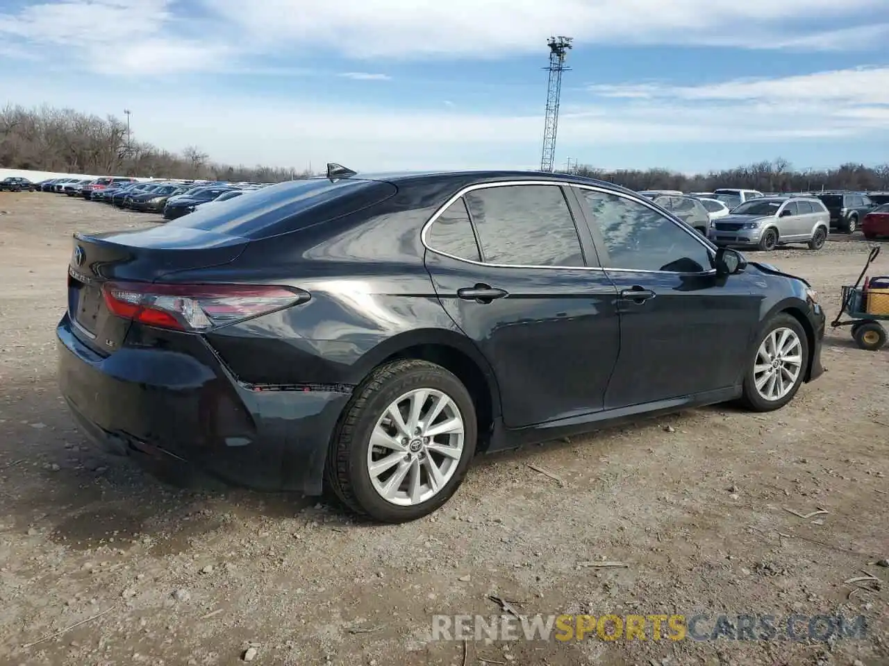 3 Photograph of a damaged car 4T1C11AK1NU677263 TOYOTA CAMRY 2022