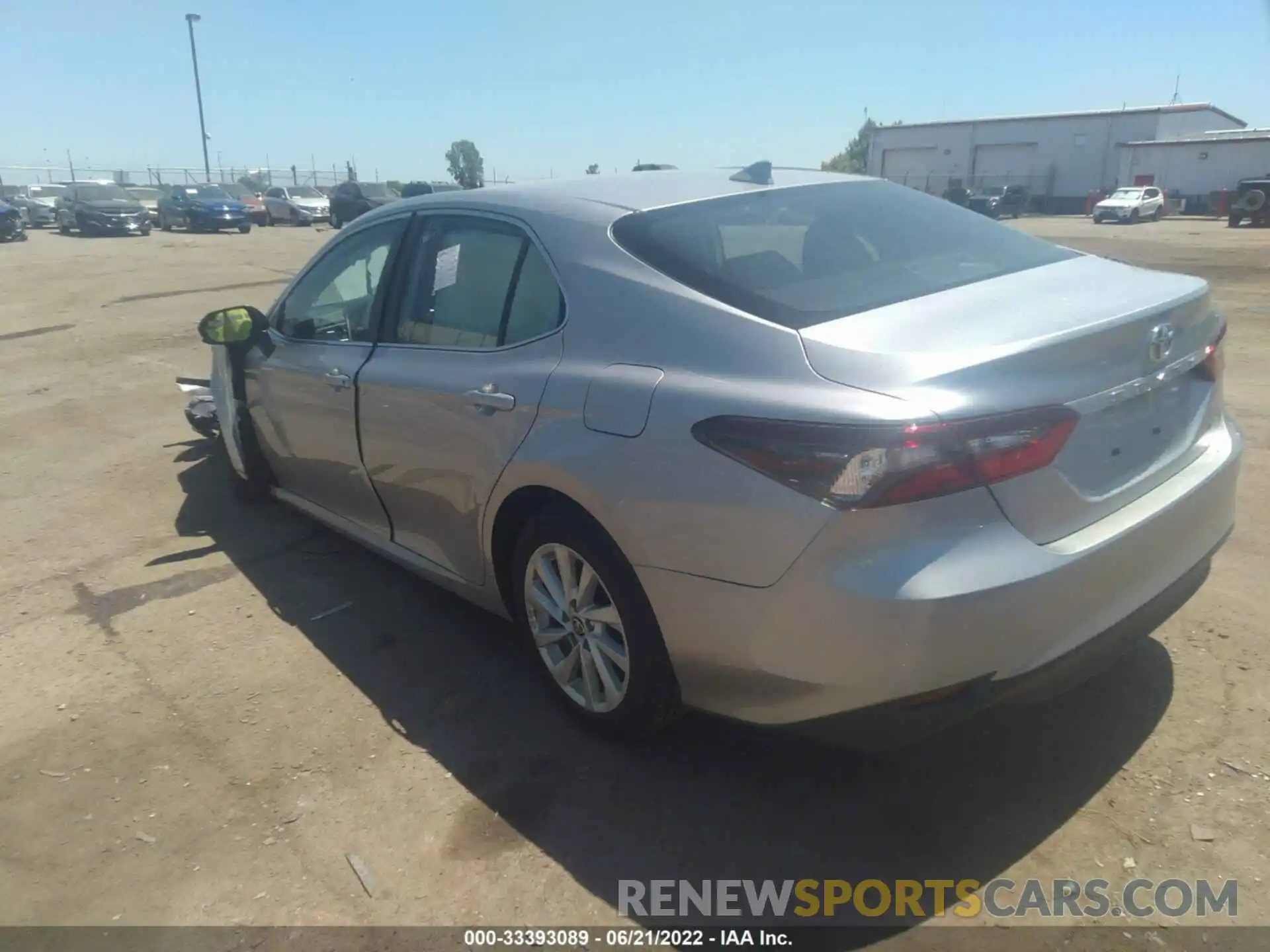 3 Photograph of a damaged car 4T1C11AK1NU680437 TOYOTA CAMRY 2022