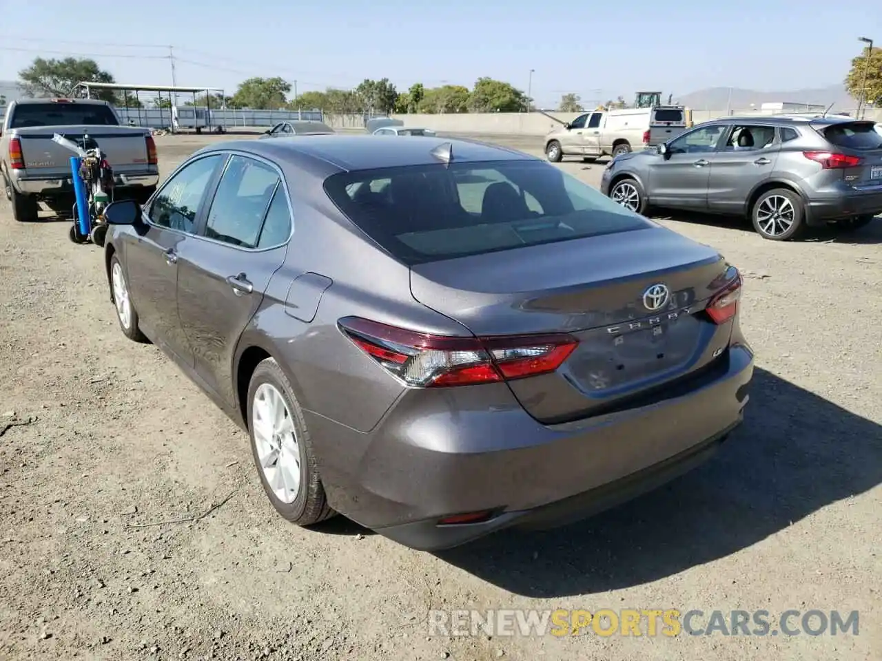 3 Photograph of a damaged car 4T1C11AK2NU010590 TOYOTA CAMRY 2022