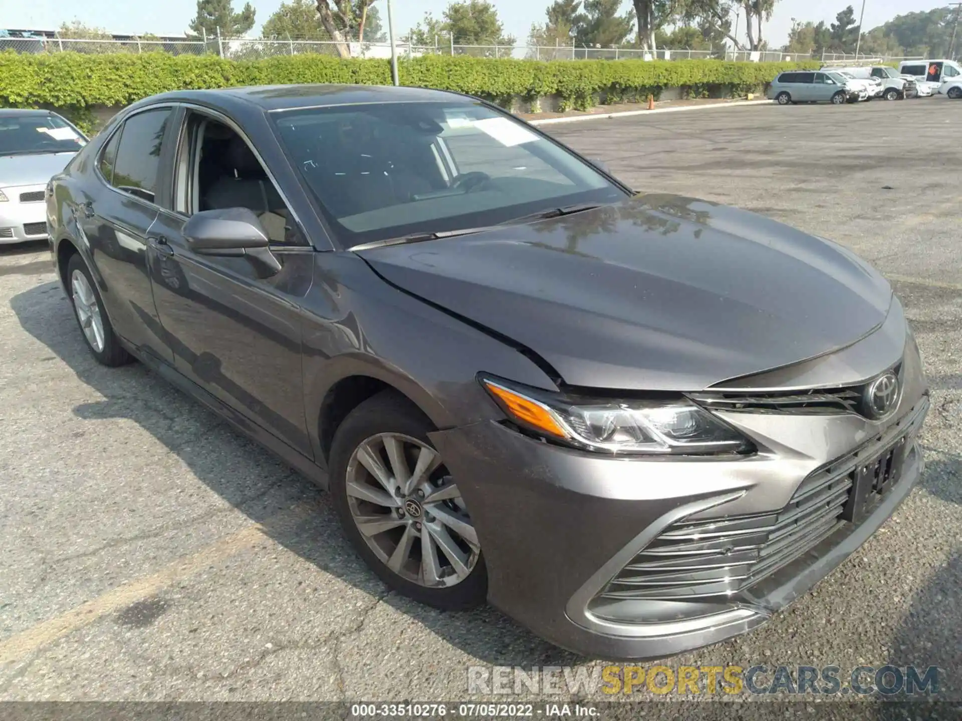 1 Photograph of a damaged car 4T1C11AK2NU022092 TOYOTA CAMRY 2022