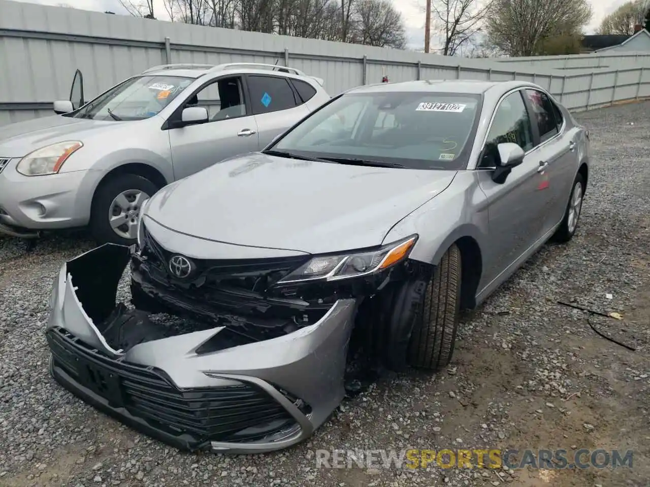 2 Photograph of a damaged car 4T1C11AK2NU633711 TOYOTA CAMRY 2022