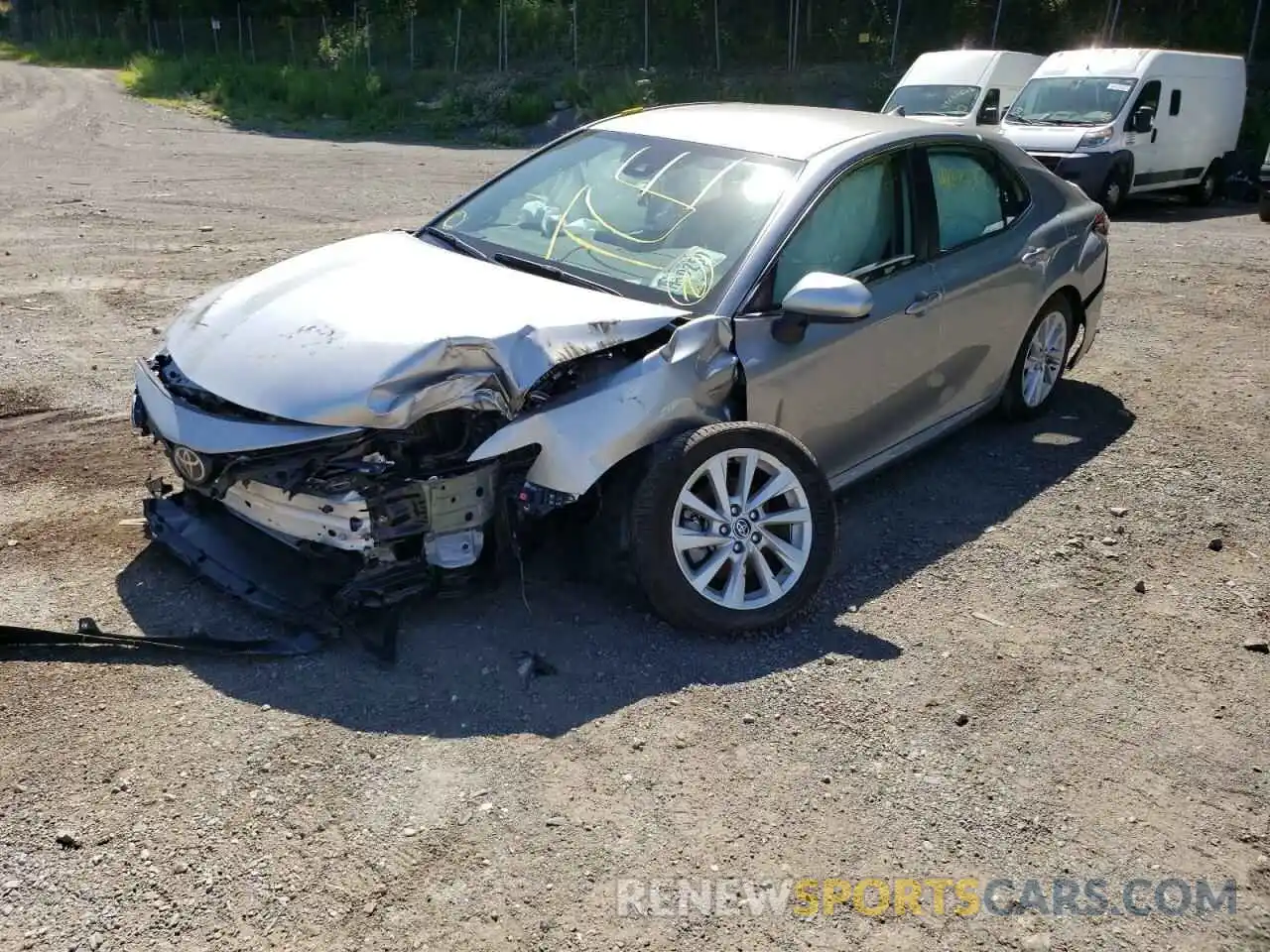 2 Photograph of a damaged car 4T1C11AK2NU637919 TOYOTA CAMRY 2022