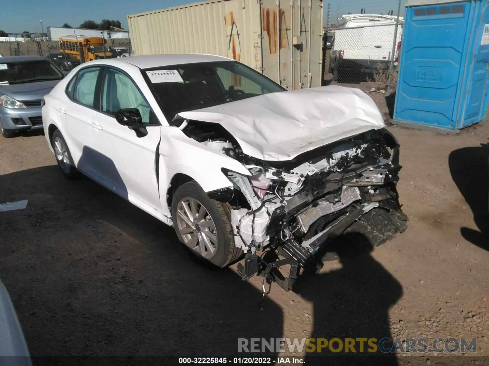 1 Photograph of a damaged car 4T1C11AK2NU644238 TOYOTA CAMRY 2022