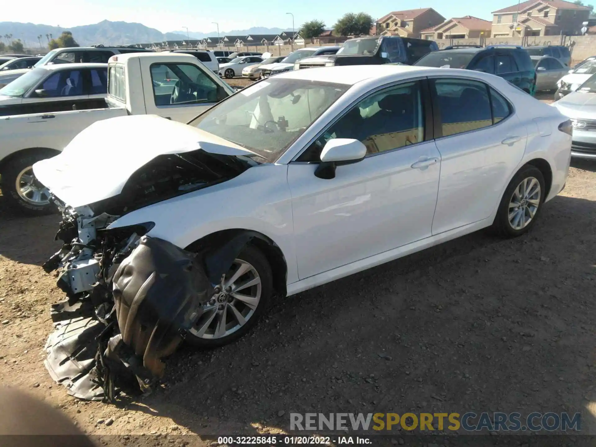 2 Photograph of a damaged car 4T1C11AK2NU644238 TOYOTA CAMRY 2022