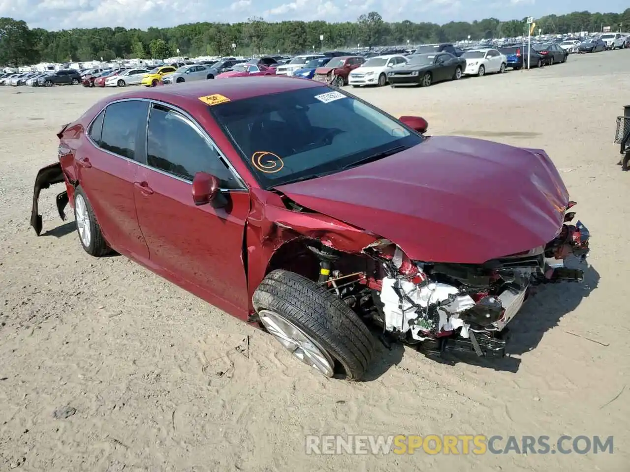 1 Photograph of a damaged car 4T1C11AK3NU054484 TOYOTA CAMRY 2022