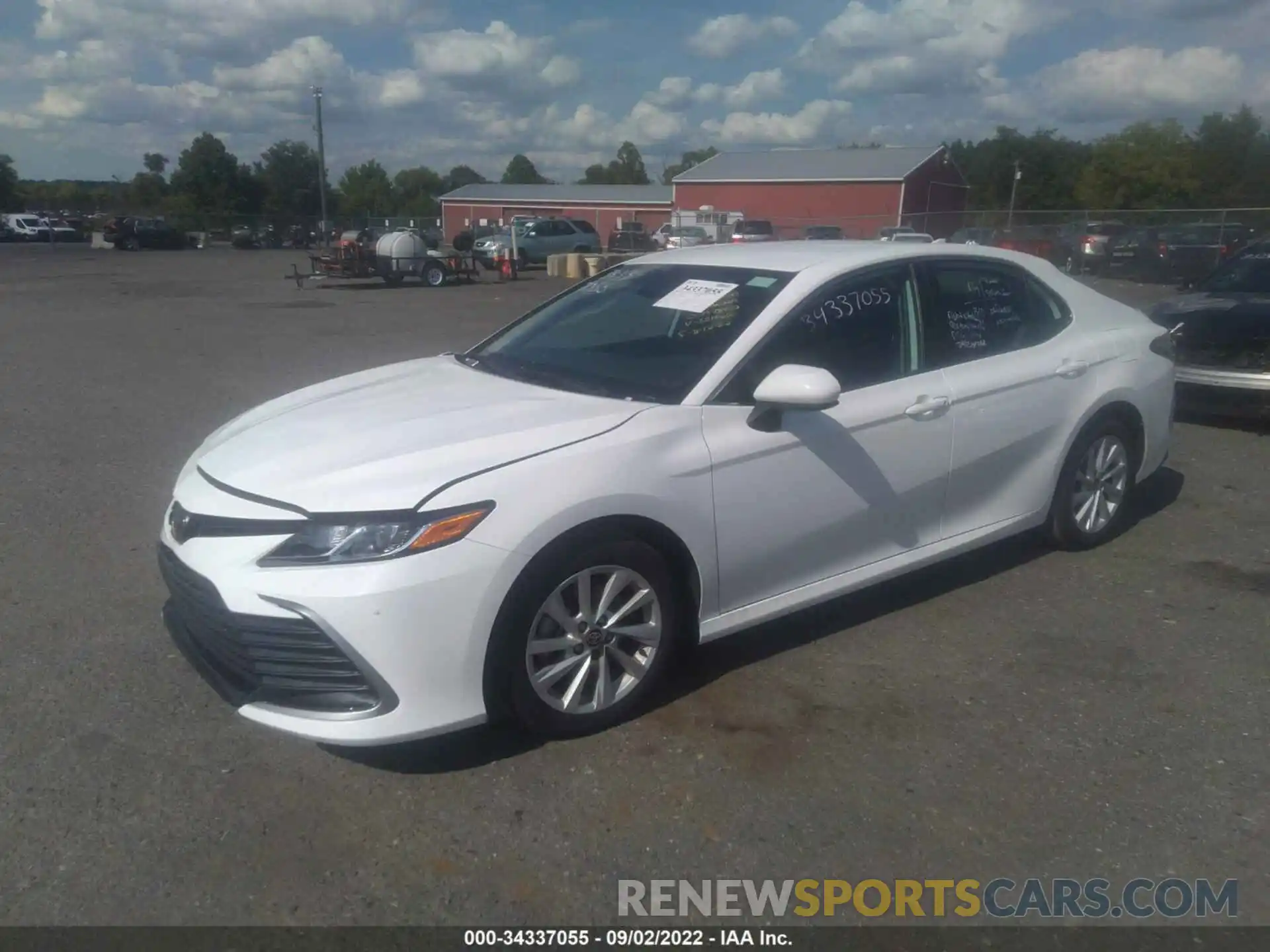 2 Photograph of a damaged car 4T1C11AK3NU621566 TOYOTA CAMRY 2022