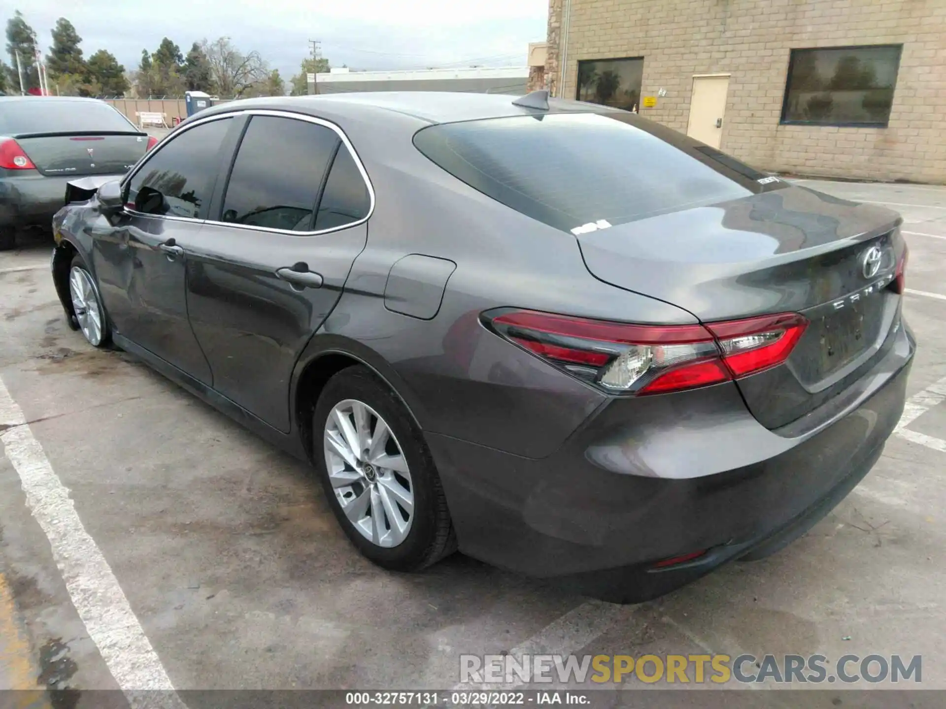 3 Photograph of a damaged car 4T1C11AK3NU646290 TOYOTA CAMRY 2022