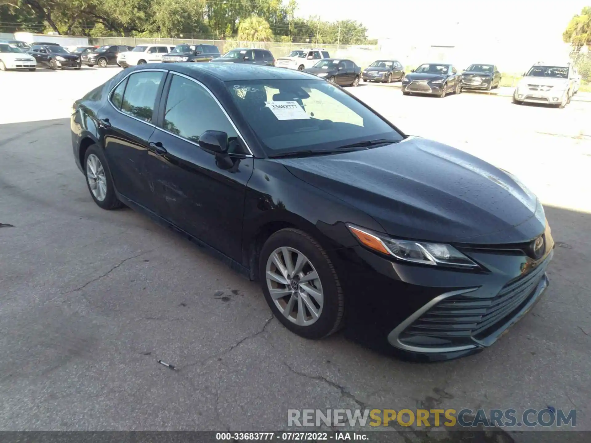 1 Photograph of a damaged car 4T1C11AK3NU648735 TOYOTA CAMRY 2022