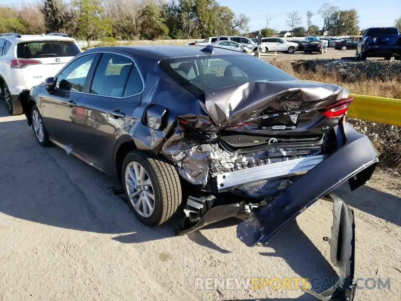 3 Photograph of a damaged car 4T1C11AK3NU656284 TOYOTA CAMRY 2022