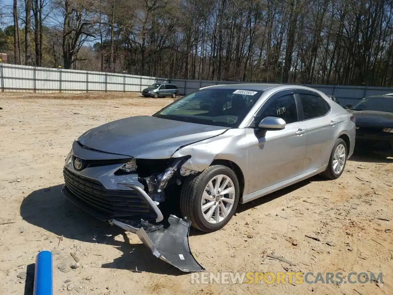 2 Photograph of a damaged car 4T1C11AK3NU656382 TOYOTA CAMRY 2022