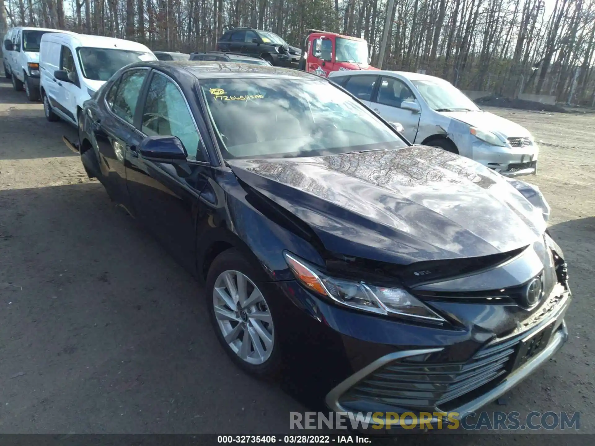 1 Photograph of a damaged car 4T1C11AK3NU663008 TOYOTA CAMRY 2022