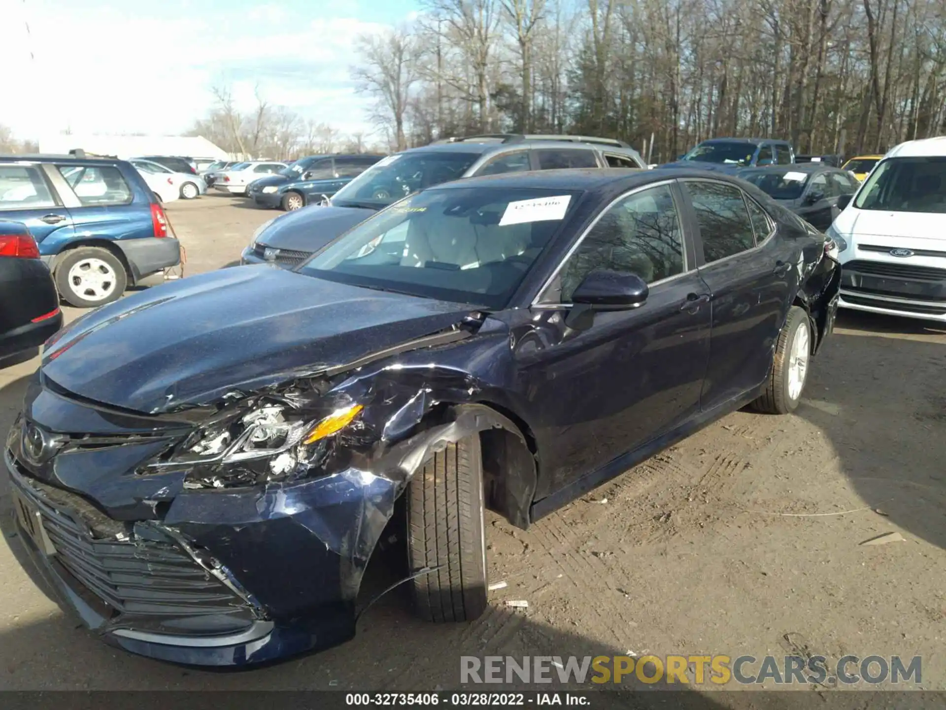 6 Photograph of a damaged car 4T1C11AK3NU663008 TOYOTA CAMRY 2022