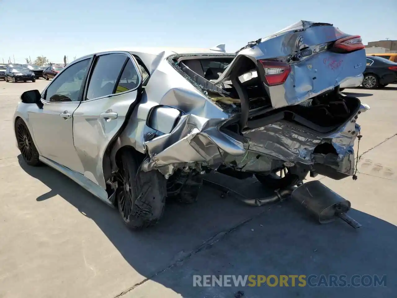 3 Photograph of a damaged car 4T1C11AK3NU686174 TOYOTA CAMRY 2022