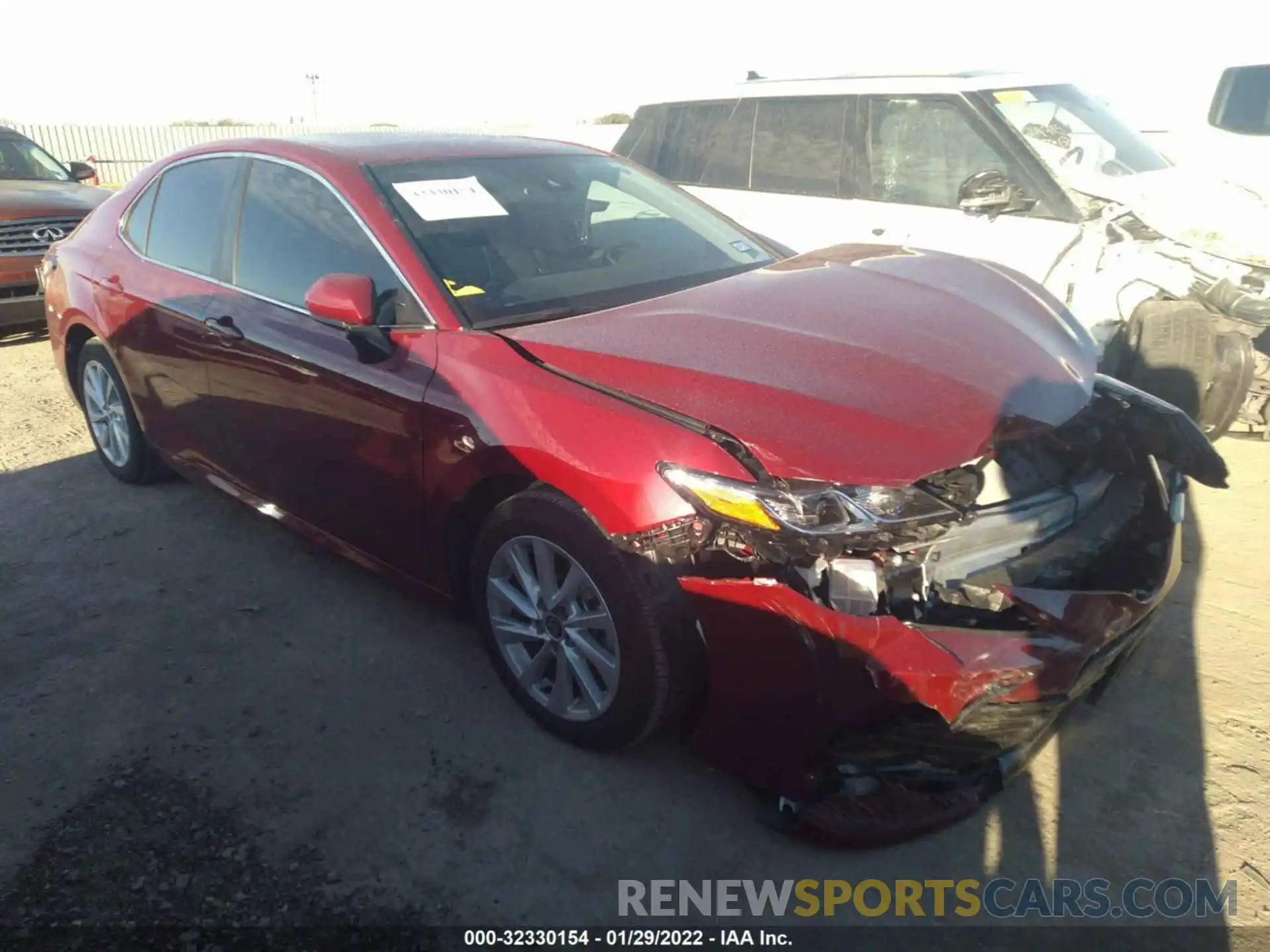 1 Photograph of a damaged car 4T1C11AK4NU629482 TOYOTA CAMRY 2022