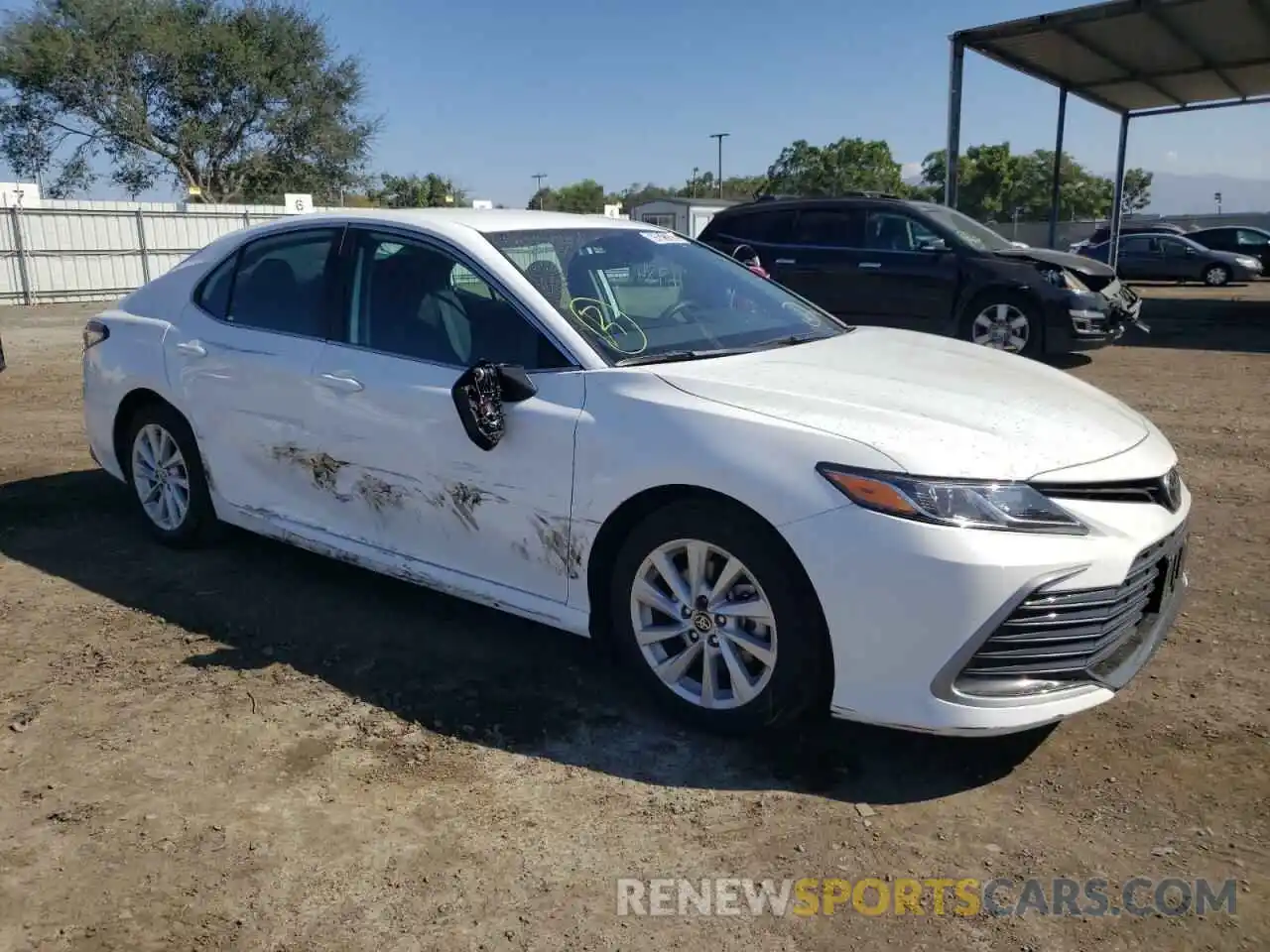 4 Photograph of a damaged car 4T1C11AK4NU667245 TOYOTA CAMRY 2022