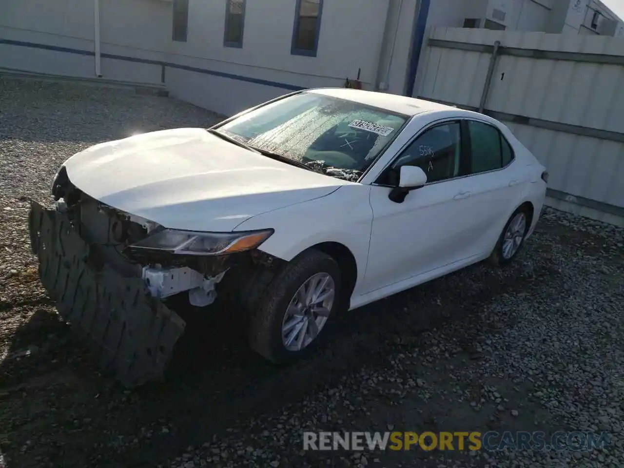 2 Photograph of a damaged car 4T1C11AK5NU005786 TOYOTA CAMRY 2022