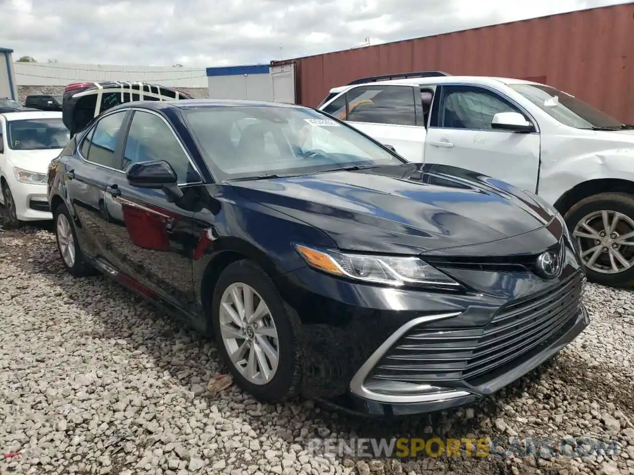 1 Photograph of a damaged car 4T1C11AK5NU018845 TOYOTA CAMRY 2022