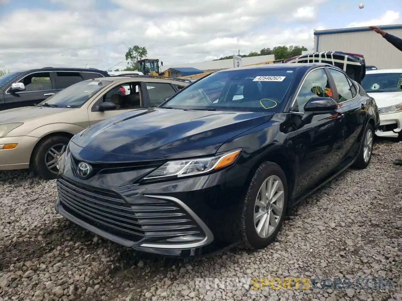 2 Photograph of a damaged car 4T1C11AK5NU018845 TOYOTA CAMRY 2022