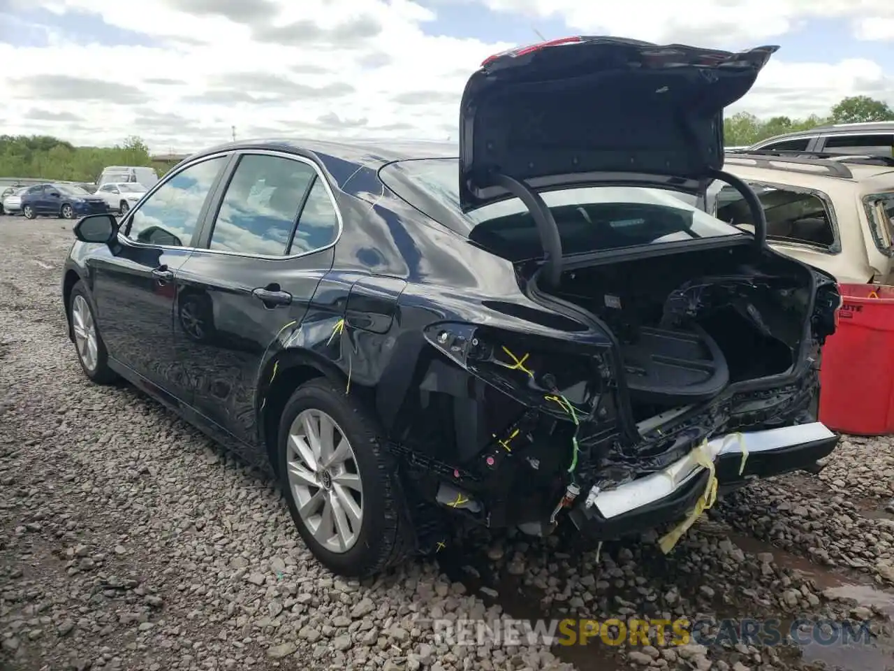 3 Photograph of a damaged car 4T1C11AK5NU018845 TOYOTA CAMRY 2022