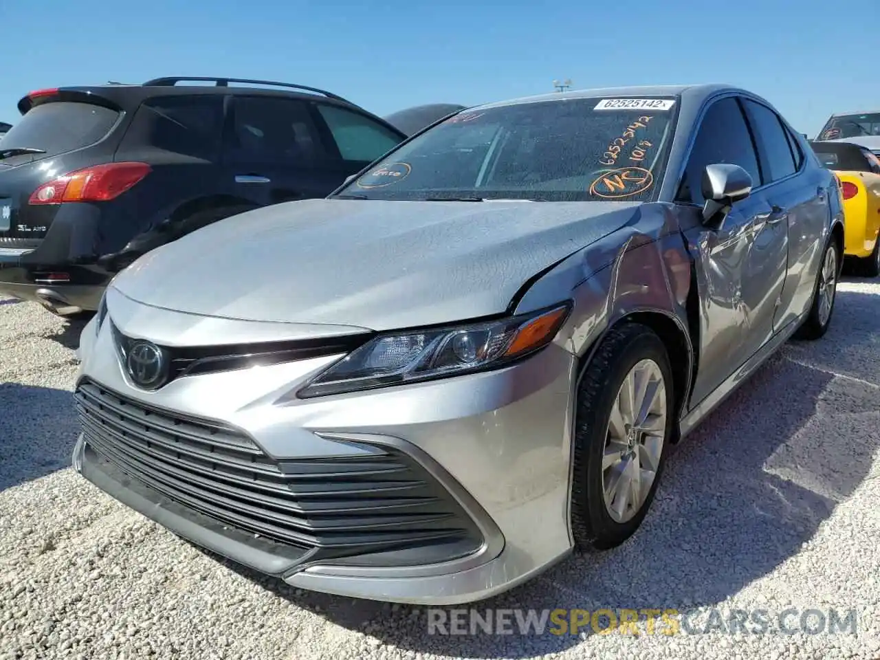 2 Photograph of a damaged car 4T1C11AK5NU064448 TOYOTA CAMRY 2022