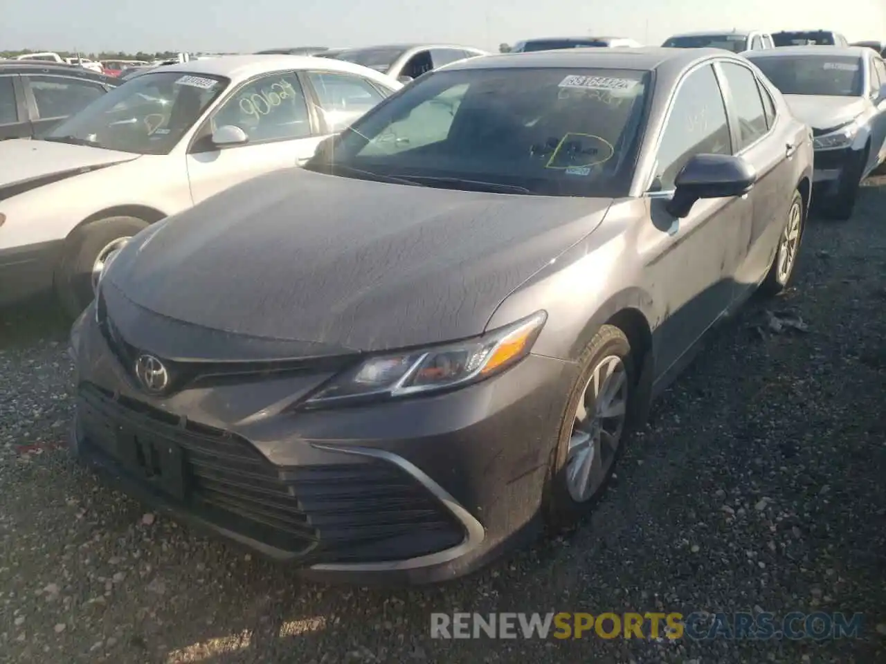 2 Photograph of a damaged car 4T1C11AK5NU632181 TOYOTA CAMRY 2022