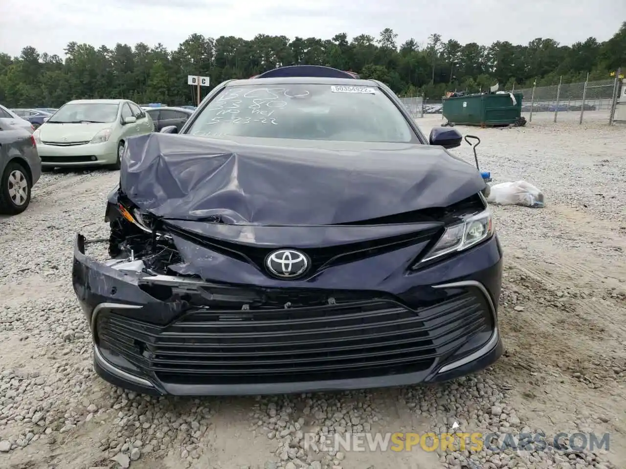 7 Photograph of a damaged car 4T1C11AK5NU633380 TOYOTA CAMRY 2022