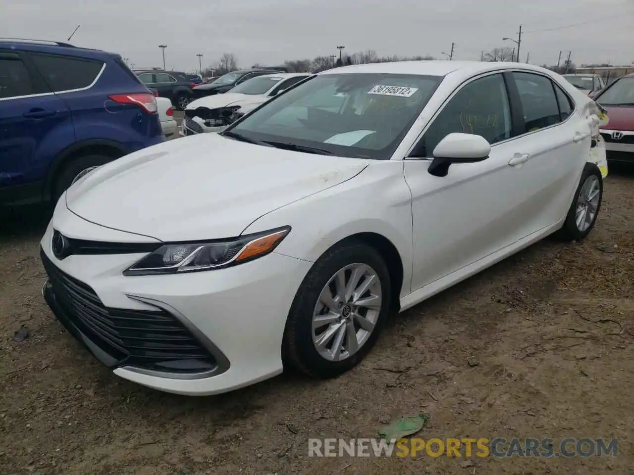 2 Photograph of a damaged car 4T1C11AK5NU648588 TOYOTA CAMRY 2022